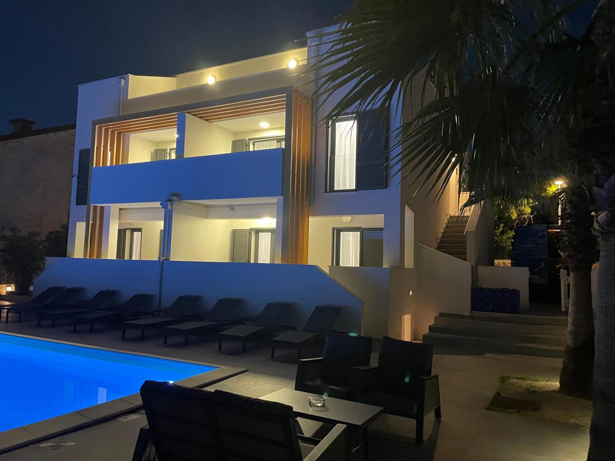 Villa Aquamarine Apartments Novalja Luaran gambar